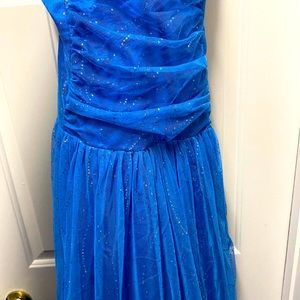 Long dress and was worn for one hour!